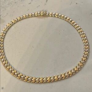 Elegant Vintage Estate 14k Solid Gold Necklace 24 Grams Gorgeous
